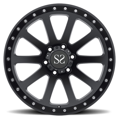A6061 T6 for Wrangler, Land Cruiser, Ford Ranger Forged Aluminum Rims 20 22 &amp; 24 Custom PCD WI 139.7 Inch 127 150
