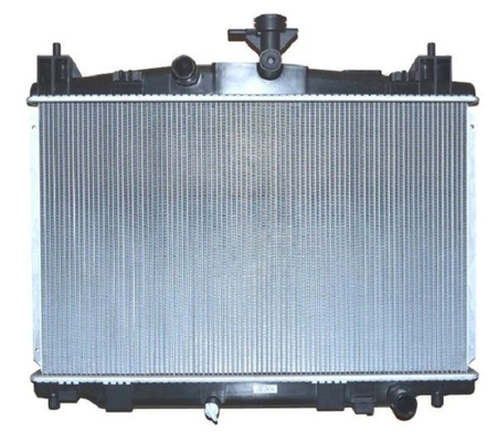 Aluminum core+plastic tank 68504 MAZDA 2 radiator,Brazedl aluminum car radiator OE ZJ3815200A,MZ2213,53751